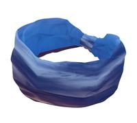 Blue Shades Clouded Sky Headbands for Women, Wide Turban Headband, Non Slip Head Wraps, Elastic Sweat Yoga Workout Hairband Soft Hairwrap Bandana
