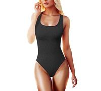 Blue Shapewear Thong Waist Trainer - Women's Body Shaper Vest Slip Dress - Big Knickers Shorts Black Tube Top Body Suit