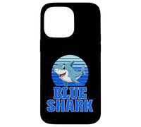 Blue Shark Family Reunion Squad First Last Name Case for iPhone 14 Pro Max