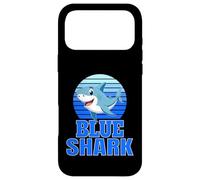 Blue Shark Family Reunion Squad First Last Name Case for iPhone 17 Pro Max