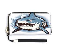 Blue Shark Pictures Fashion Shopping Tote Bag,Designer Shoulder Handbags,Womens Purse Handbags,Hobo Bags Cute Storage Bag for Women, Style, 20.0*10.5cm