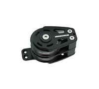 Blue Shark-Sailing Pulley Aluminum Blocks Ball Bearing 75mm Cheeck/Foot Double 2773