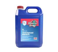 Blue Shield Hygiene Bleach Beast - High Chlorine Thickened Bleach for Powerful Stain and Germ Removal with Long-Lasting Cling and Unmatched Cleaning Strength, 5L