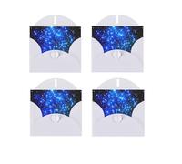 Blue Shining Stars Thank You Notes Dot Note Cards With Envelopes Stickers Greeting Blank Card