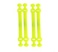 Blue Shock Absorber for Tennis Racket 4-Pack Soft | Soft silicone material, reduces for sting, enhances comfort, red color, fits all rackets