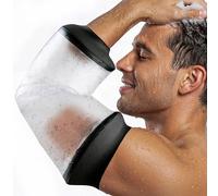 Blue Shoe Guys Reusable Waterproof Picc Line Cast Covers For Shower Arm, For Proper Wound Protection Picc Line Shower Cover And Waterproof Sleeve Protector For IV, Shower sleeve For Upper Arm (S/M)