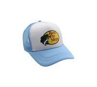 (Blue) Shops Pro Bass Baseball Caps Sun Protection Mesh Adjustable Breathable Outdoor