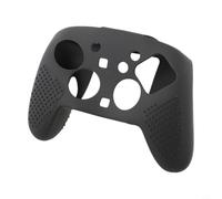 Blue Silicone Cover for Switch 2 Pro Game Controller Ergonomic Grip Case Drop Protection Soft Flexible Skin 16x10.4cm(Black)