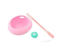 Blue Silicone Cover for Tamagotchi Paradise Drop for proof Blue(pink case+keycap)