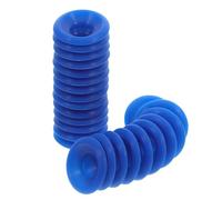 Blue Silicone Swing Top Replacement 24PCS Bottle Gasket Seal Ring | 2.5x2.5x0.7cm Reusable Sealing Insert, Helps Maintain Carbonation for Kombucha, Wine Bottles and Homebrewing