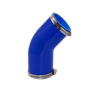 Blue Silicone Tubing 45 Degrees Hose Coupler