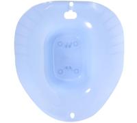 Blue Sitz Bath Basin for Pregnant Women Plastic and Patient Care