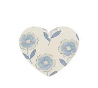 Blue Sketch Print 4Pcs Lavender Scent Hanging Lightweight Car Scent for Car Bedroom Wardrobe Bathroom