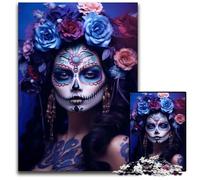 Blue Skies of The Dead Puzzle 1000 Pieces Jigsaw cardboard Jigsaw Puzzles for Adults for Home Decor & Holiday Fun 26X38CM/10.23x14.96inch