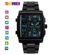 (Blue) Skmei Sport Men Digital Display Multifunction Watch
