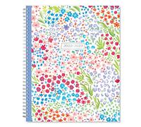 Blue Sky 2022-2023 Academic Year Teacher Weekly & Monthly Lesson Planner, 8.5" x 11", Flexible Cover, Wirebound, Ditsy Dapple Light (132002-A23)