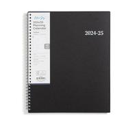Blue Sky 2024-2025 Academic Year Weekly & Monthly Planner, 8.5" x 11", Flexible Cover, Wire Binded, Company (150144)
