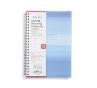 Blue Sky 2025-2026 Academic Year Weekly and Monthly Planner Calendar, July 2025 - June 2026, 12-Month, 5" x 8", Flexible Cover, Wirebound, Laminated Tabs, Chanson