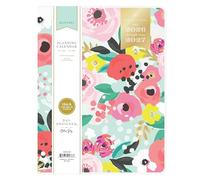 Blue Sky 2026-2027 Monthly Academic Planner, 8.5"x11", Secret Garden Mint