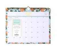 Blue Sky 2026-2027 Monthly Academic Wall Calendar, 11"x8.75" Orange Blossom