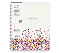 Blue Sky 2026-2027 Weekly & Monthly Academic Planner 8.5"x11" Star Confetti | July 2026 - June 2027, Flexible Cover, Wirebound, Laminated Tabs, Academic Year Student Planner