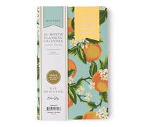 Blue Sky 2026-2028 Monthly Academic Planner, 5"x8", Orange Blossom Mint