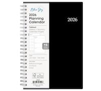 Blue Sky 2026 Weekly and Monthly Planner Calendar, Includes January 2026 - December 2026, 5" x 8", Flexible Cover, Wirebound, Laminated Tabs, Enterprise