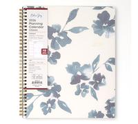 Blue Sky 2026 Weekly and Monthly Planner Calendar, January 2026 - December 2026, 8.5" x 11", Flexible Cover, Laminated Tabs, Durable Twin Wire Binding, Storage Pocket, Bakah Blue
