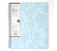 Blue Sky 2026 Weekly and Monthly Planner Calendar, January 2026 - December 2026, 8.5" x 11", Flexible Cover, Laminated Tabs, Durable Twin Wire Binding, Storage Pocket, Rue Du Flore