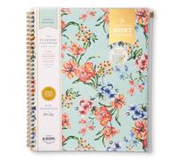 Blue Sky 2027 Weekly & Monthly Planner, 8.5"x11", Tulip Garden Mint