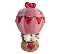 Blue Sky Clayworks Hello Kitty and Dear Daniel Luv Ballooon Cookie Jar, 6.75" L x 6.75" W x 10.325" H created