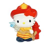 Blue Sky Clayworks Hello Kitty Brave Professional Firefighter Figurine, Home Decor Accessories, Ceramic