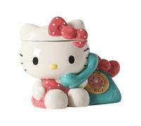 Blue Sky Clayworks Hello Kitty Phone Call Cookie Jar, Home & Kitchen Accessories, Ceramic, 23705