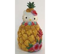 Blue Sky Clayworks Hello Kitty Pineapple Cookie Jar, 11-inch Height, Kitchen Accessories