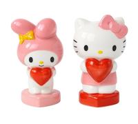 Blue Sky Clayworks Hello Kitty Salt and Pepper Shaker, Set of 2, 4-inch Length, Kitchen Accessories, 23278