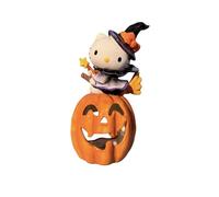 Blue Sky Clayworks Hello Kitty Witch Pumpkin Tealight Holder, 4.75" L x 3.5" W x 6.825" H Created