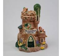 Blue Sky Clayworks The Sleeping Dragon Castle Pub Candle House, 8" L x 6.5" W x 10.75" H