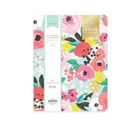 Blue Sky Day Designer 2026 Monthly Planner Calendar, January 2026 - December 2026, 8.5" x 11", Clear Flexible Cover, Stapled Binding, Secret Garden Mint