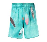 BLUE SKY INN graphic-print deck shorts XS