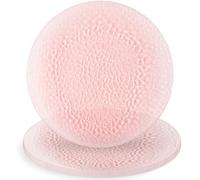 Blue Sky Organic 13" Hammered Pink Plastic Charger Plates - 4 Count | Durable & Stylish for Elegant Dining Events