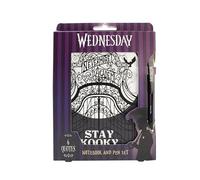 Wednesday Stay Kooky Writing Set black white Onesize