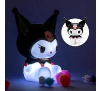 Blue Sky Studios Hello Kitty Character Light, Touch-Controlled Lamp, Cute Kawaii Desk Decor, Collectible Merch Gift - Kuromi - Fast Charging