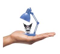 Blue Sky Studios Hello Kitty Mini Lamp with Toy Figure, Kawaii Desk Decor, Cute Collectible Gift - Kuromi