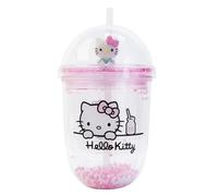 Blue Sky Studios Hello Kitty Bubble Tea Cup, Kawaii Drink Bottle with Straw, Cute Merchandise and Gift - Hello Kitty