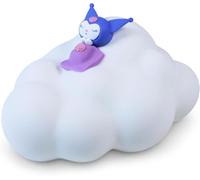 Blue Sky Studios Kuromi Colour Changing Cloud Lamp - USB-C Rechargeable Mood Light - Night Light for Bedroom & Aesthetic Desk Decor - Official Hello Kitty and Friends Gift