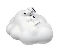 Blue Sky Studios Snoopy Cloud Light - USB-C Rechargeable Lamp with 3 Brightness Levels - Soft Vinyl Design - Snoopy Sleeping on a Cloud - Desk Night Lamp