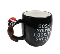 Blue Sky Studios South Park Mr Hanky Mug - Double Sided Design with Character Handle, 420ml Ceramic Coffee Cup - Fun Collectible Gift for Fans