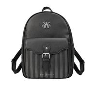 Blue Sky Studios Wednesday Premium Backpack Black PU Luxury Gothic Pinstripe Bag Merchandise