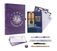 Blue Sky Studios Wednesday Stationery Set Nightshade Book Gothic Collectible Merchandise, Letter Writing Kit with Notebook, Stickers and Writing Accessories - Gift Set For Fans of Wednesday Addams