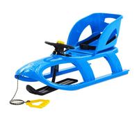 (blue, sledge + seat + wheel) vidaXL Sledge Polypropylene Outdoor Playset Snowracer Multi Colours/Models